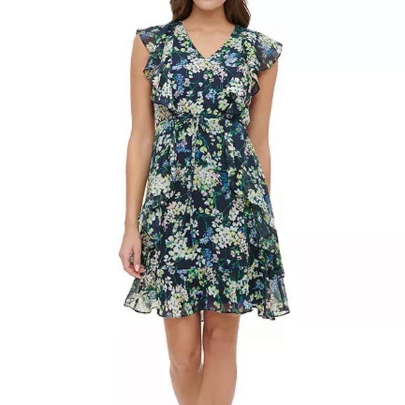Tommy Hilfiger | Dresses | Tommy Hilfiger Madeline Floral Fit Flare Dress |  Poshmark